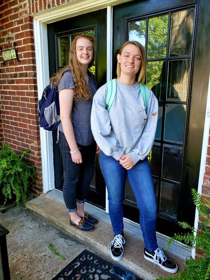 2020-08-24 School 1st Day Jane and Cate.jpg